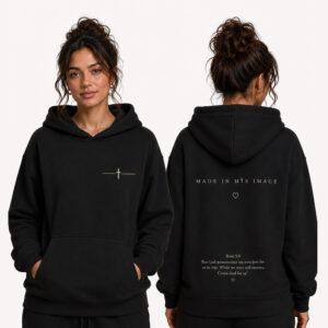 Made In His Image Women’s Premium Hoodie
